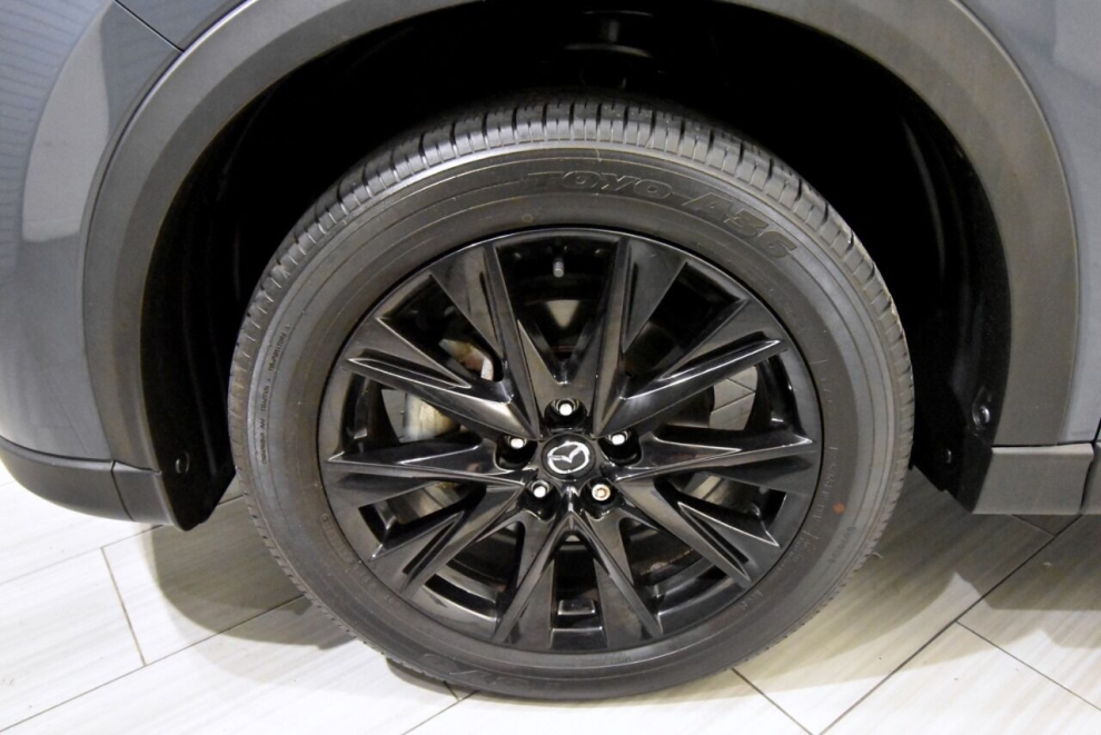 2021 Mazda CX-5 Carbon Edition Turbo AWD 4dr SUV, Gray, Mileage: 35,403 - photo 9