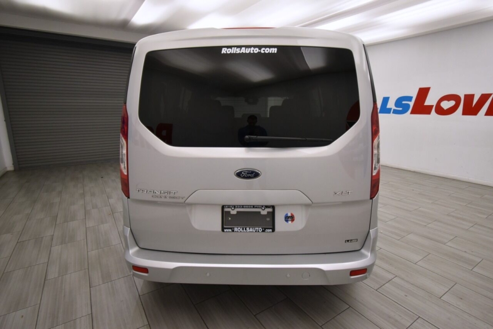 2020 Ford Transit Connect XLT 4dr LWB Mini Van w/Rear Liftgate, Silver, Mileage: 64,357 - photo 3