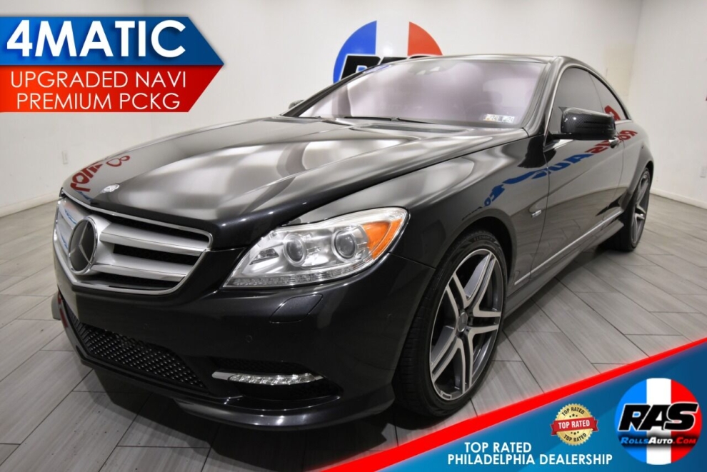 2011 Mercedes-Benz CL-Class CL 550 4MATIC AWD 2dr Coupe, Charcoal, Mileage: 106,277 