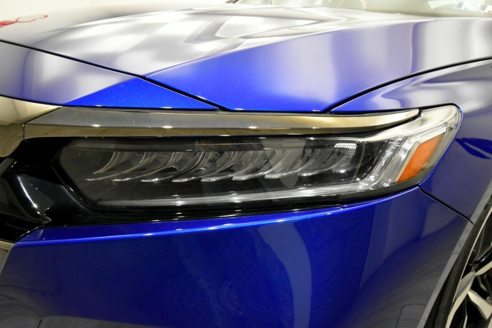 2021 Honda Accord Sport Special Edition 4dr Sedan, Blue, Mileage: 73,882 - photo 8
