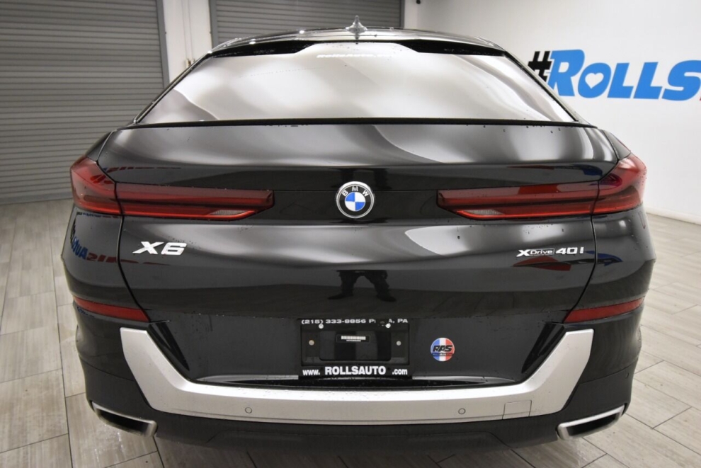 2022 BMW X6 xDrive40i AWD 4dr Sports Activity Coupe, Black, Mileage: 28,004 - photo 3