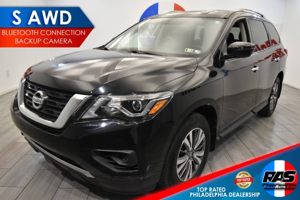 2020 Nissan Pathfinder S 4x4 4dr SUV, Black, Mileage: 24,831 