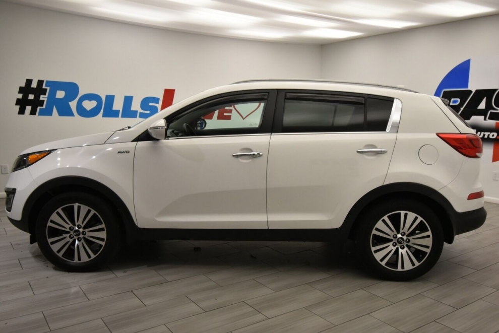 Used 2015 Kia Sportage EX AWD 4dr SUV, Stock 12142, White, Mileage