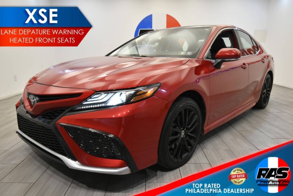 2021 Toyota Camry xse, Red, Mileage: 81,561 