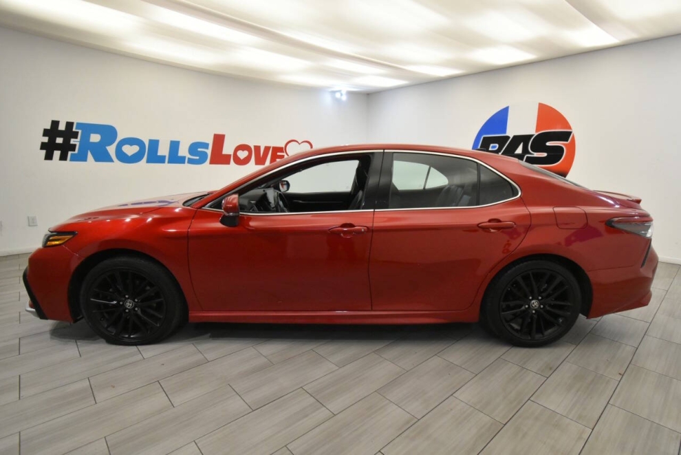2021 Toyota Camry xse, Red, Mileage: 81,561 - photo 1
