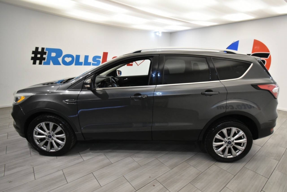 2017 Ford Escape Titanium AWD 4dr SUV, Gray, Mileage: 101,589 - photo 1