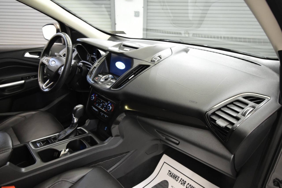 2017 Ford Escape Titanium AWD 4dr SUV, Gray, Mileage: 101,589 - photo 14