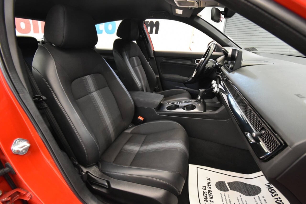 2022 Honda Civic Sport 4dr Sedan, Red, Mileage: 49,992 - photo 15