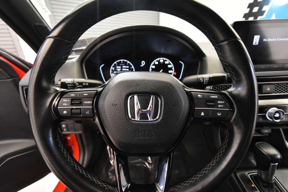 2022 Honda Civic Sport 4dr Sedan, Red, Mileage: 49,992 - photo 24