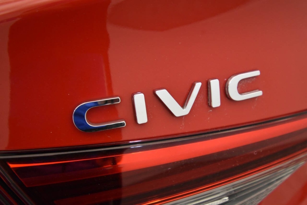 2022 Honda Civic Sport 4dr Sedan, Red, Mileage: 49,992 - photo 31