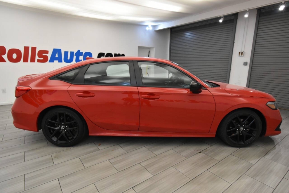 2022 Honda Civic Sport 4dr Sedan, Red, Mileage: 49,992 - photo 5