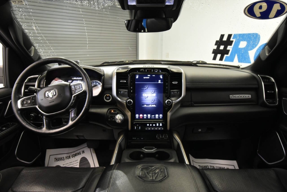 2019 RAM 1500 Laramie 4x4 4dr Crew Cab 5.6 ft. SB Pickup, Silver, Mileage: 131,833 - photo 21