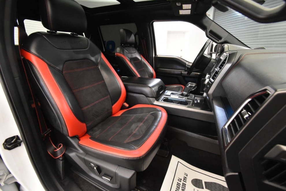 2016 Ford F-150 Lariat Sport, White, Mileage: 112,295 - photo 16