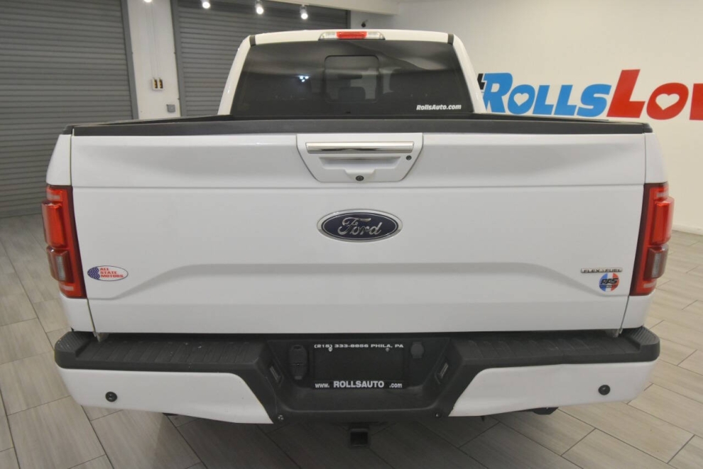 2016 Ford F-150 Lariat Sport, White, Mileage: 112,295 - photo 3