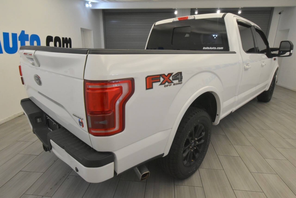 2016 Ford F-150 Lariat Sport, White, Mileage: 112,295 - photo 4