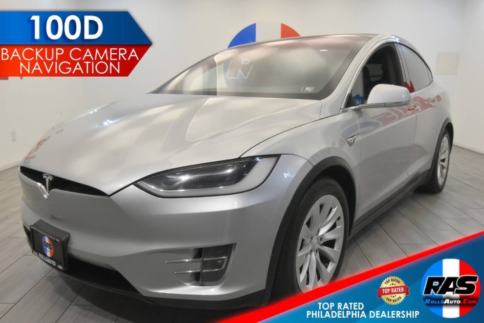 2018 Tesla Model X 100D, Silver, Mileage: 89,939 