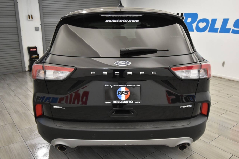 2022 Ford Escape SEL AWD 4dr SUV, Black, Mileage: 89,875 - photo 3