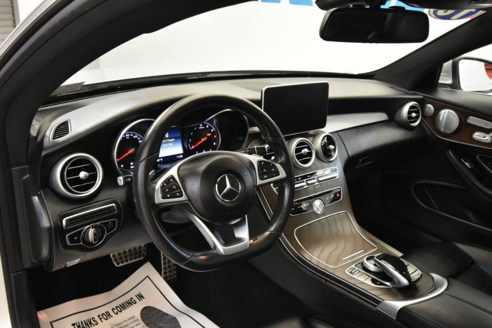 2018 Mercedes-Benz C-Class C 300 4MATIC AWD 2dr Coupe, Silver, Mileage: 59,576 - photo 10