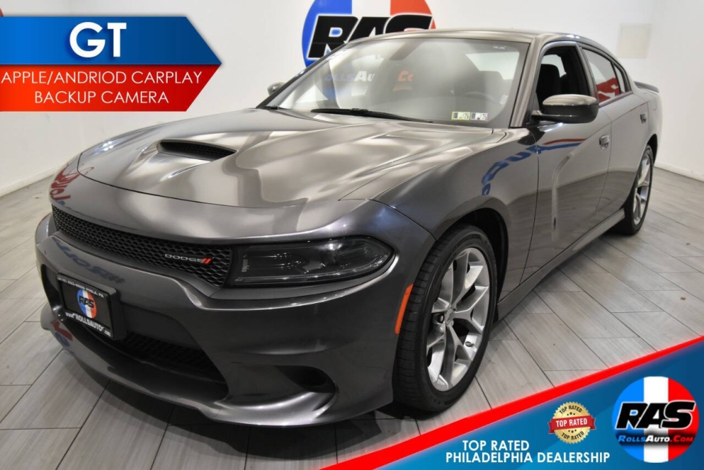 2022 Dodge Charger GT 4dr Sedan, Gray, Mileage: 59,477 