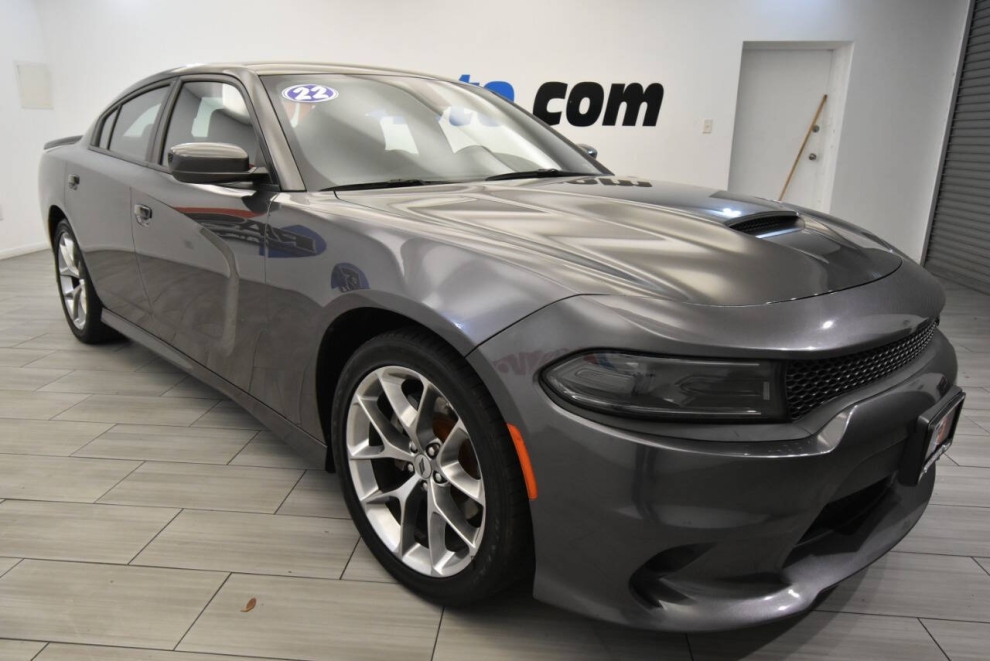 2022 Dodge Charger GT 4dr Sedan, Gray, Mileage: 59,477 - photo 6