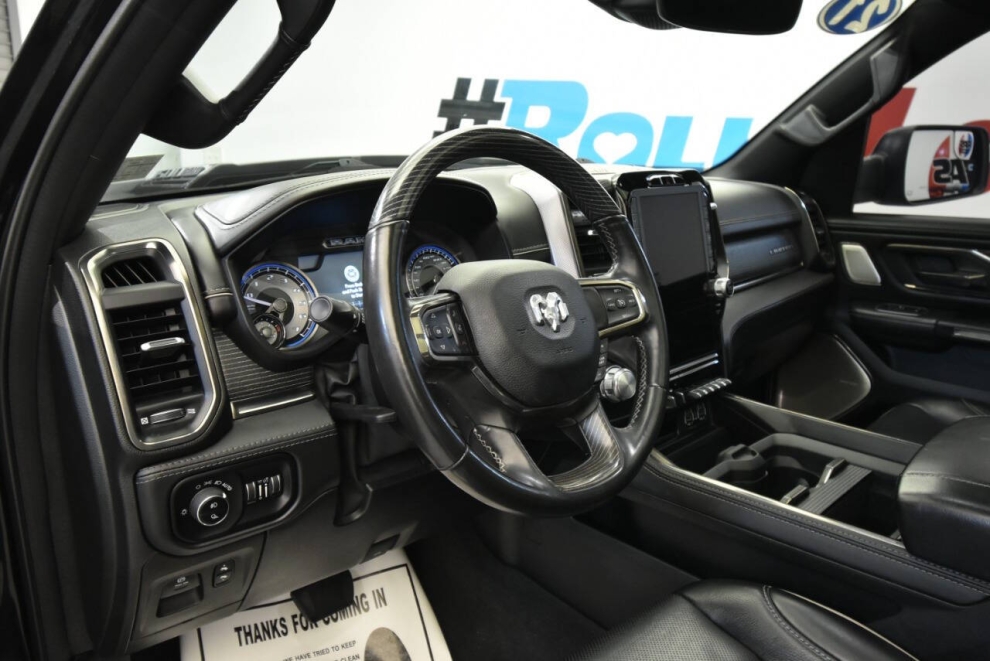 2021 RAM 1500 Limited 4x4 4dr Crew Cab 5.6 ft. SB Pickup, Black, Mileage: 78,595 - photo 10