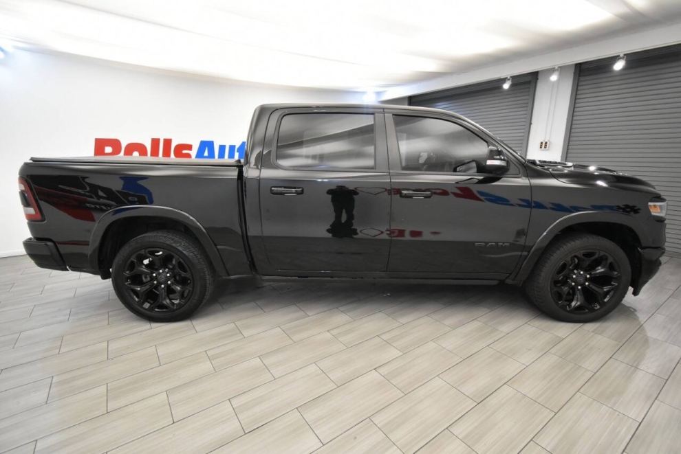 2021 RAM 1500 Limited 4x4 4dr Crew Cab 5.6 ft. SB Pickup, Black, Mileage: 78,595 - photo 5
