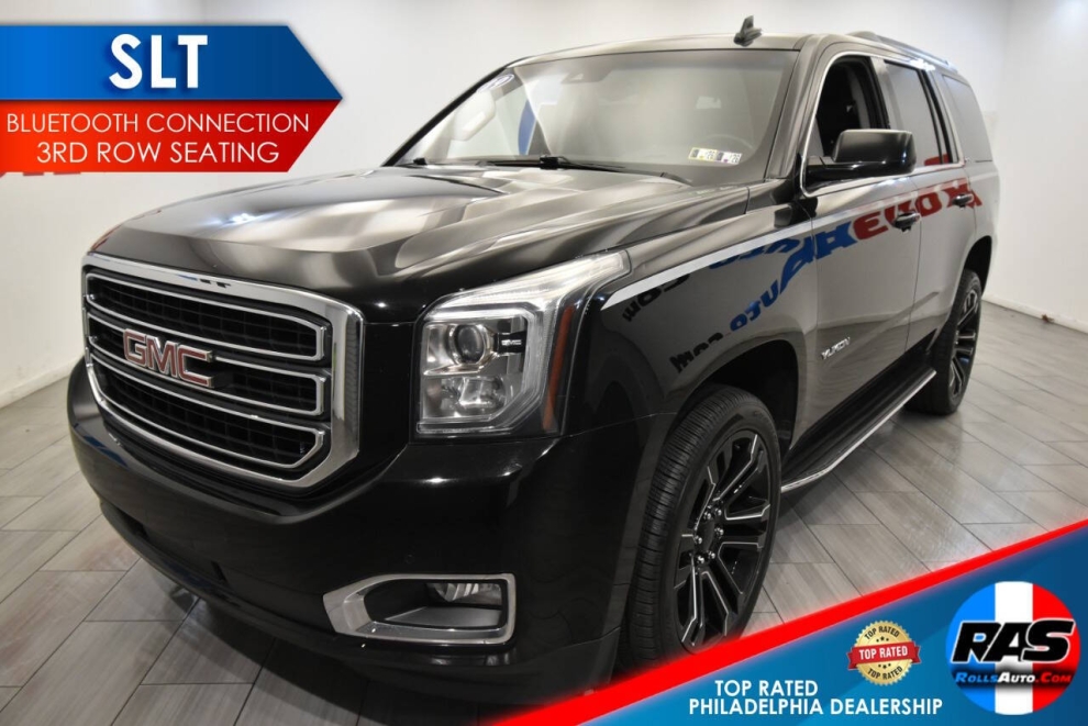 2019 GMC Yukon SLT 4x4 4dr SUV, Black, Mileage: 107,446 