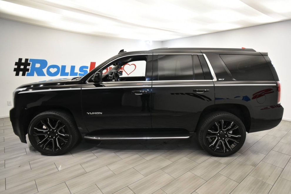 2019 GMC Yukon SLT 4x4 4dr SUV, Black, Mileage: 107,446 - photo 1