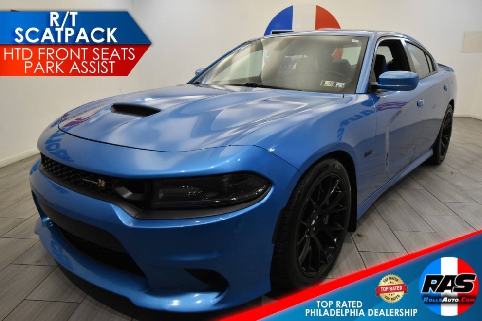 2019 Dodge Charger R/T Scat Pack 4dr Sedan, Blue, Mileage: 22,265 