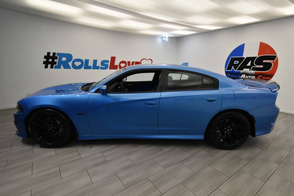 2019 Dodge Charger R/T Scat Pack 4dr Sedan, Blue, Mileage: 22,265 - photo 1