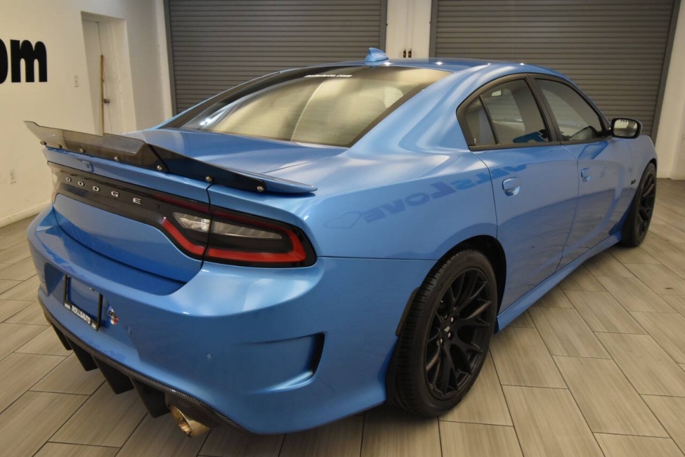 2019 Dodge Charger R/T Scat Pack 4dr Sedan, Blue, Mileage: 22,265 - photo 4