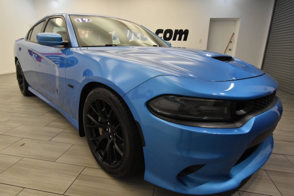 2019 Dodge Charger R/T Scat Pack 4dr Sedan, Blue, Mileage: 22,265 - photo 6