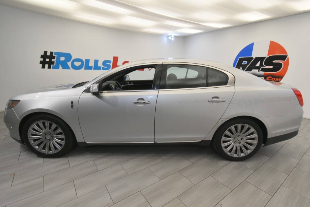2013 Lincoln MKS Base AWD 4dr Sedan, Silver, Mileage: 81,137 - photo 1