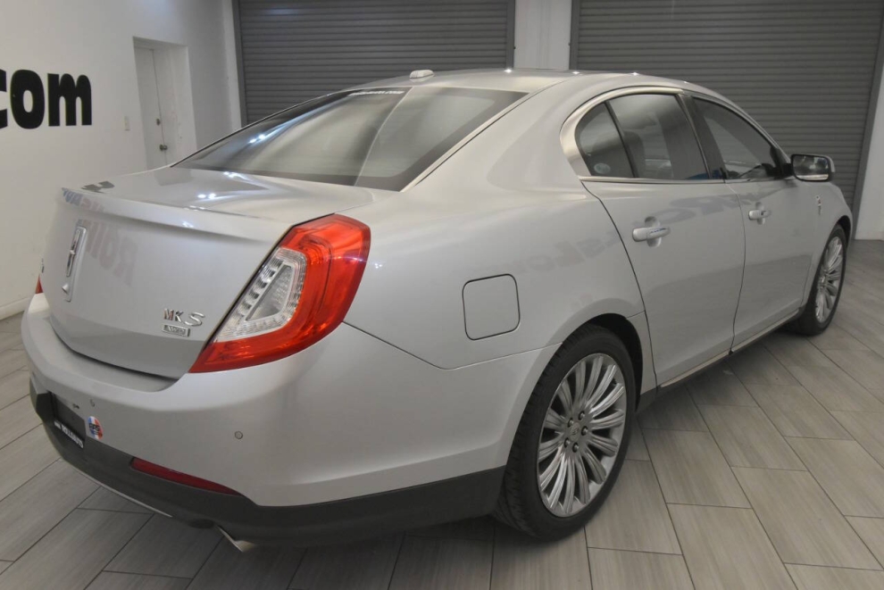 2013 Lincoln MKS Base AWD 4dr Sedan, Silver, Mileage: 81,137 - photo 4