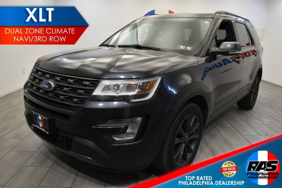 2017 Ford Explorer XLT AWD 4dr SUV, Charcoal, Mileage: 98,813 
