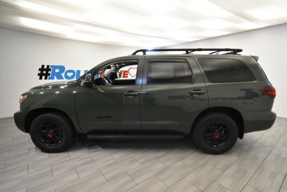 2020 Toyota Sequoia TRD PRO, Green, Mileage: 59,973 - photo 1
