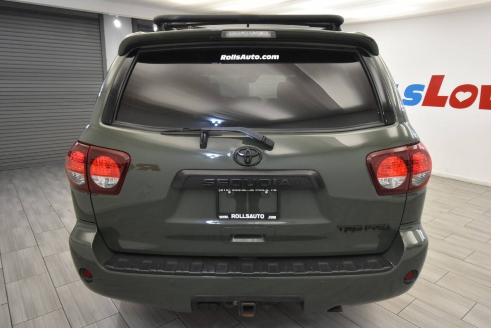 2020 Toyota Sequoia TRD PRO, Green, Mileage: 59,973 - photo 3