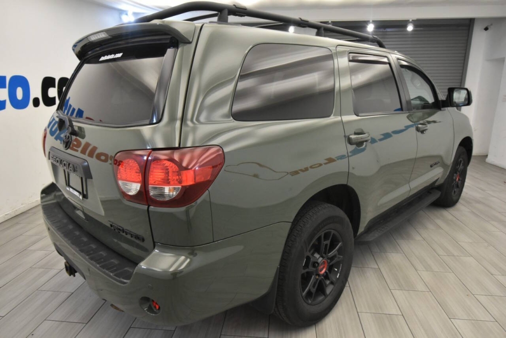 2020 Toyota Sequoia TRD PRO, Green, Mileage: 59,973 - photo 4