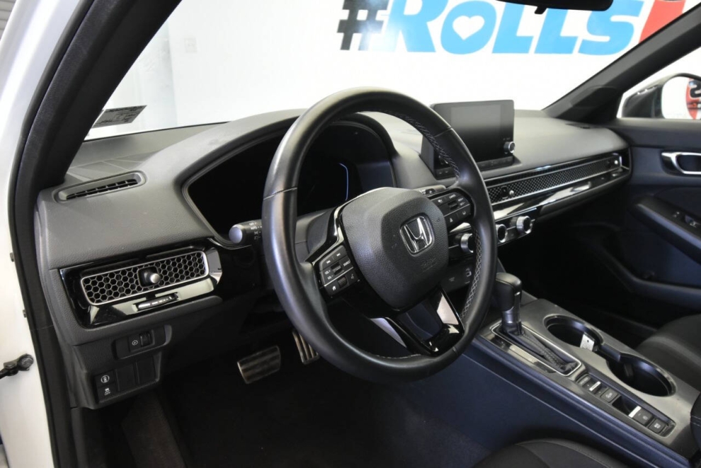 2022 Honda Civic Sport 4dr Sedan, White, Mileage: 13,268 - photo 10