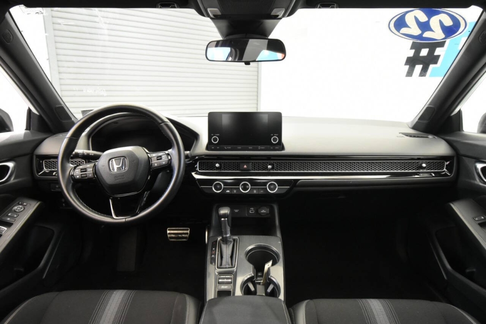 2022 Honda Civic Sport 4dr Sedan, White, Mileage: 13,268 - photo 17