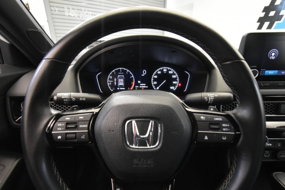 2022 Honda Civic Sport 4dr Sedan, White, Mileage: 13,268 - photo 24