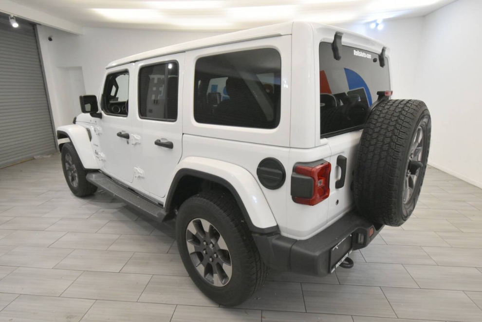 2018 Jeep Wrangler Unlimited Sahara, White, Mileage: 97,334 - photo 2