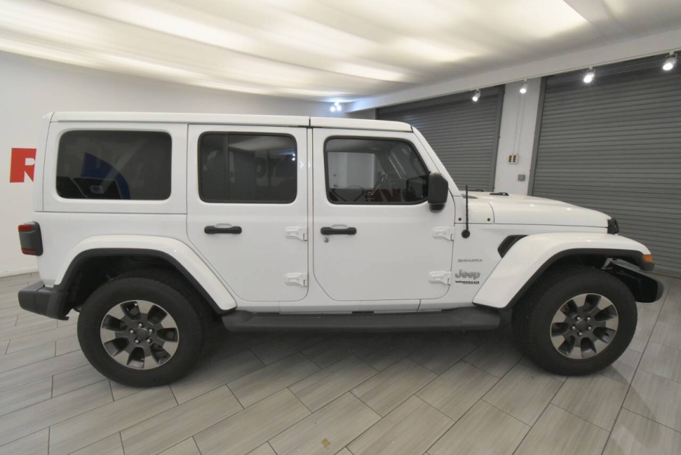 2018 Jeep Wrangler Unlimited Sahara, White, Mileage: 97,334 - photo 5