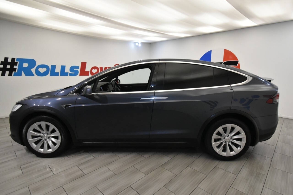2020 Tesla Model X Long Range, Blue, Mileage: 80,035 - photo 1
