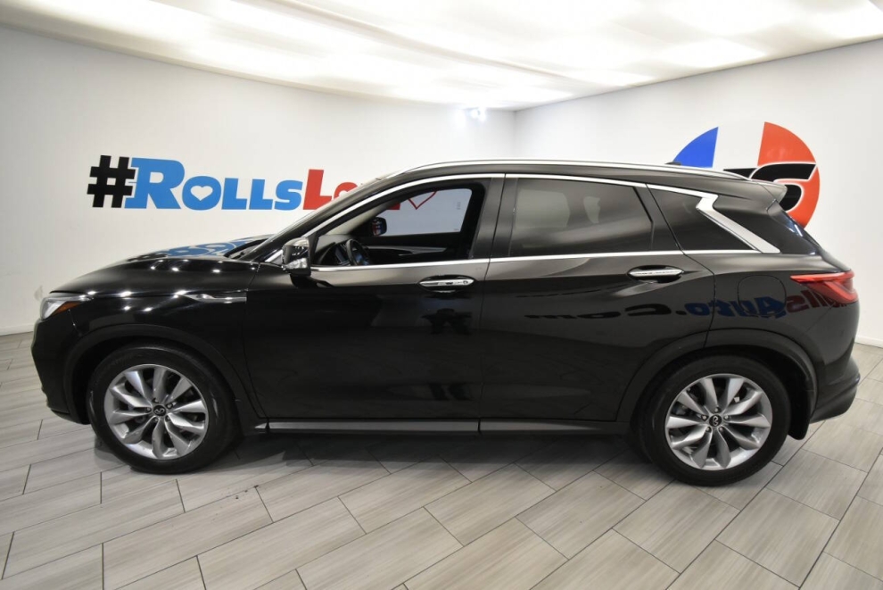 2021 Infiniti QX50 Essential AWD, Black, Mileage: 30,474 - photo 1