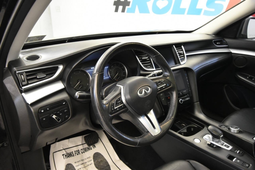 2021 Infiniti QX50 Essential AWD, Black, Mileage: 30,474 - photo 10