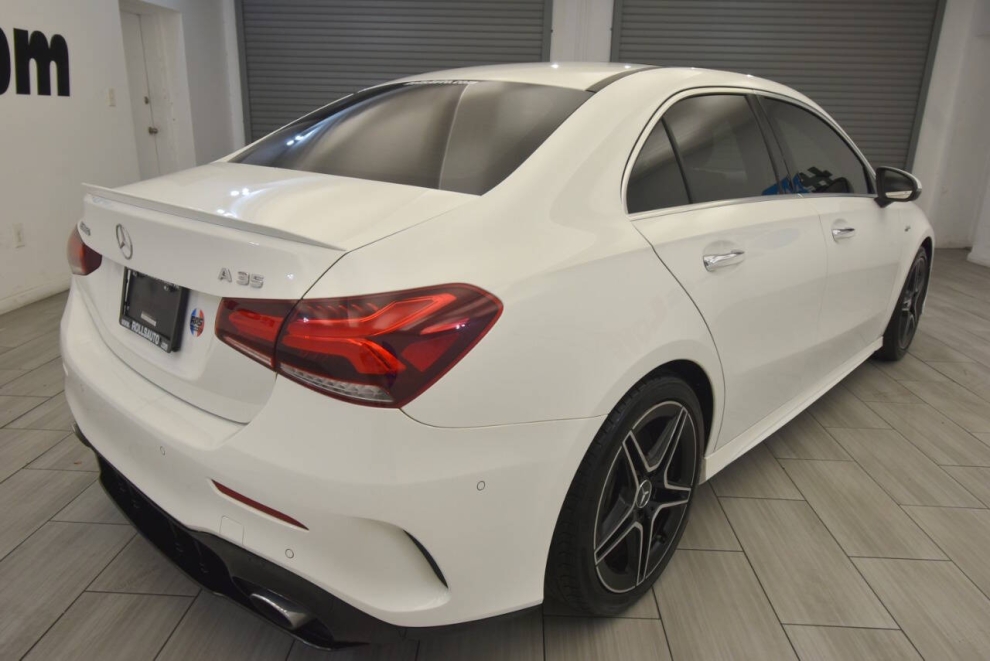 2021 Mercedes-Benz A-Class AMG A 35 AWD 4MATIC 4dr Sedan, Blanco, Mileage: 29,092 - photo 4