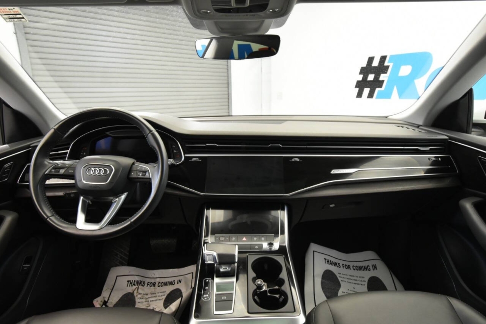 2021 Audi Q8 quattro Premium 55 TFSI AWD 4dr SUV, White, Mileage: 96,682 - photo 18