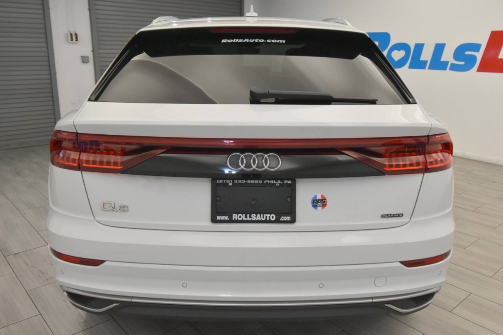 2021 Audi Q8 quattro Premium 55 TFSI AWD 4dr SUV, White, Mileage: 96,682 - photo 3