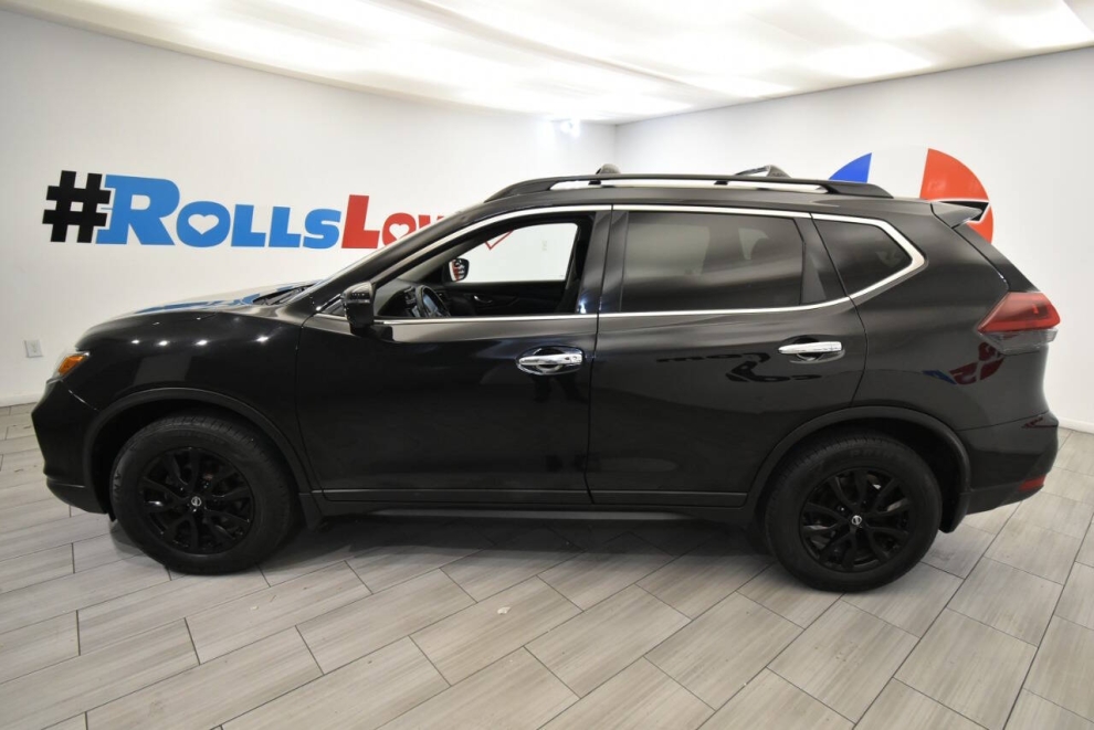 2018 Nissan Rogue SV AWD Midnight Edition, Black, Mileage: 87,892 - photo 1
